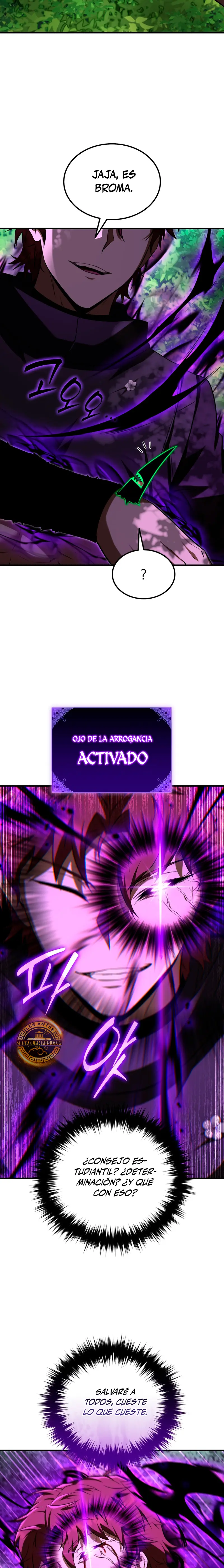 El villano de mirada cortante de la Academia Demoniaca capítulo 53, página 17
