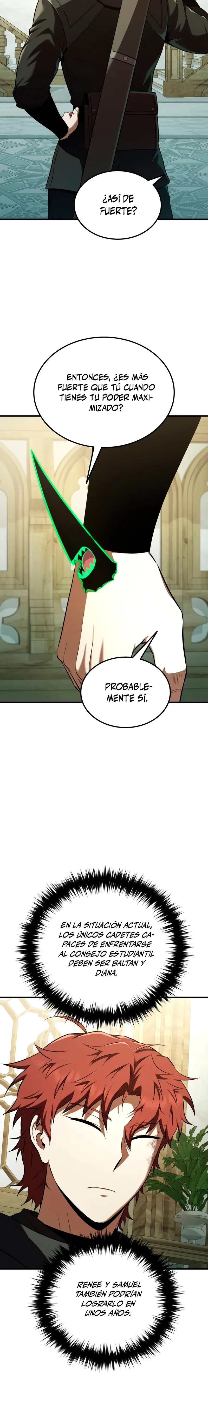 El villano de mirada cortante de la Academia Demoniaca capítulo 54, página 25
