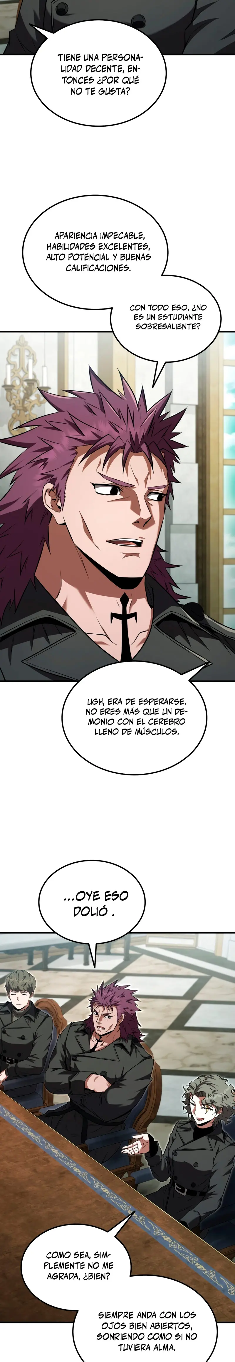 El villano de mirada cortante de la Academia Demoniaca capítulo 55, página 10