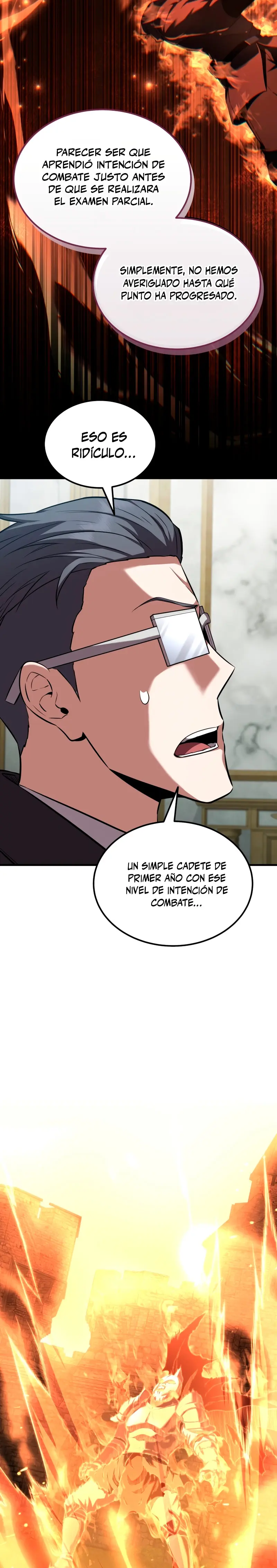 El villano de mirada cortante de la Academia Demoniaca capítulo 55, página 17