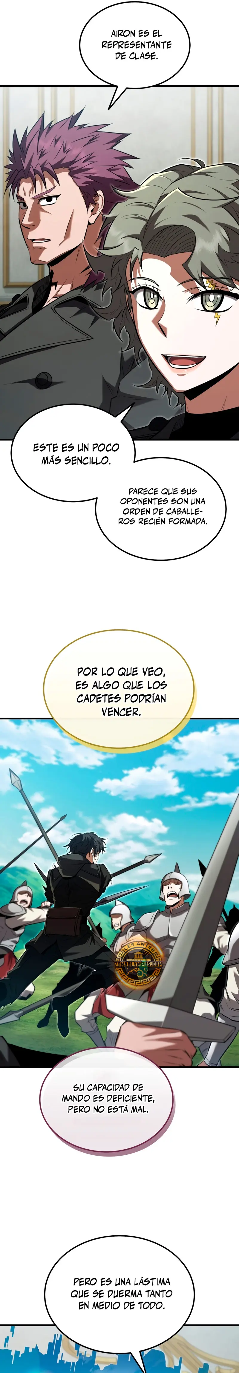 El villano de mirada cortante de la Academia Demoniaca capítulo 55, página 20
