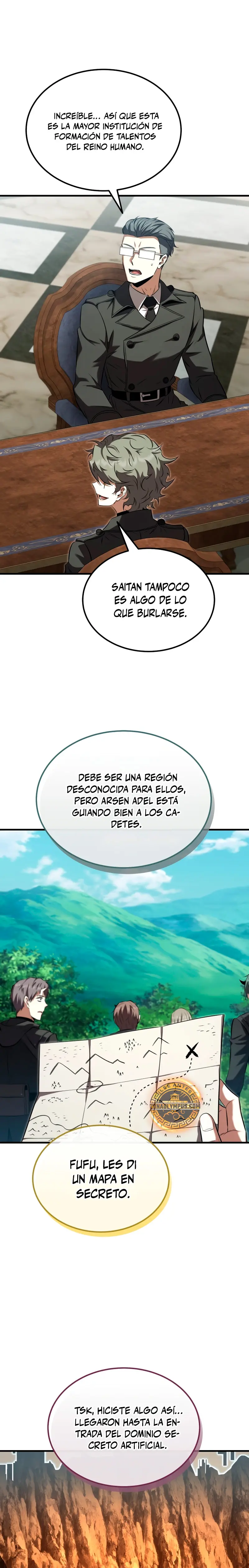 El villano de mirada cortante de la Academia Demoniaca capítulo 55, página 32
