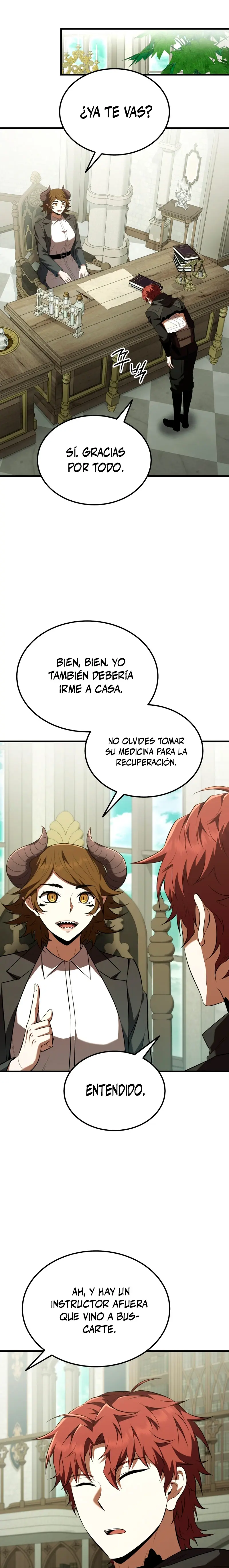 El villano de mirada cortante de la Academia Demoniaca capítulo 56, página 28