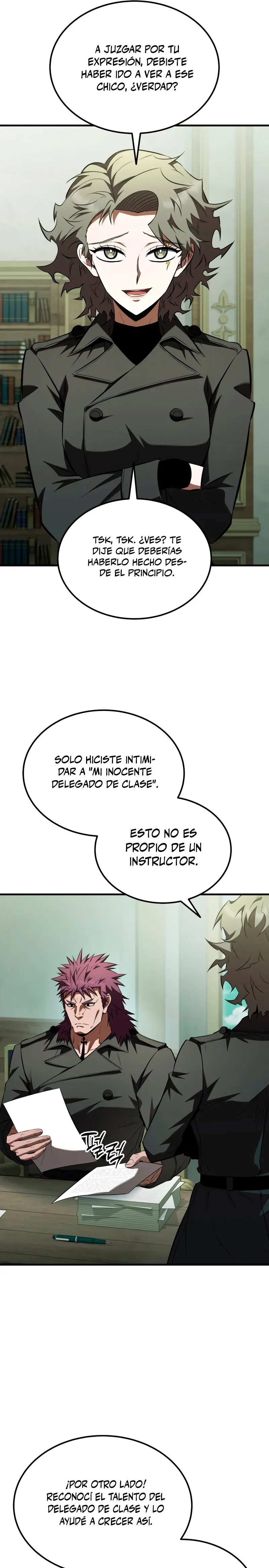 El villano de mirada cortante de la Academia Demoniaca capítulo 57, página 8
