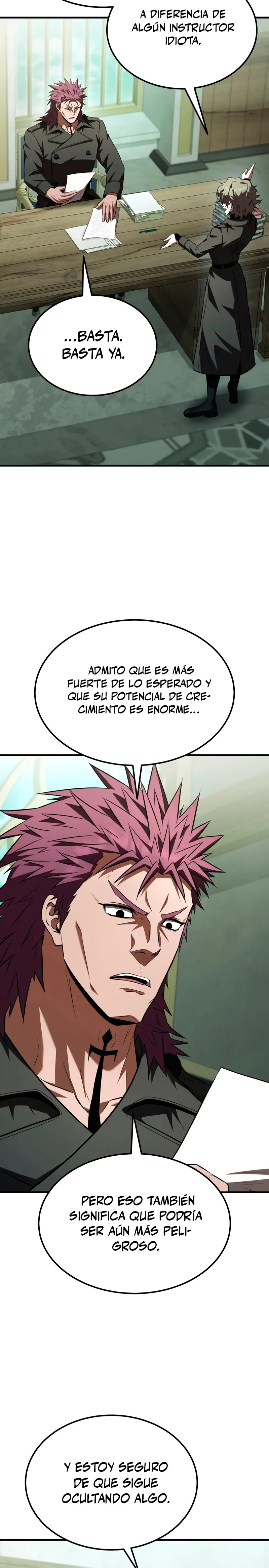 El villano de mirada cortante de la Academia Demoniaca capítulo 57, página 9