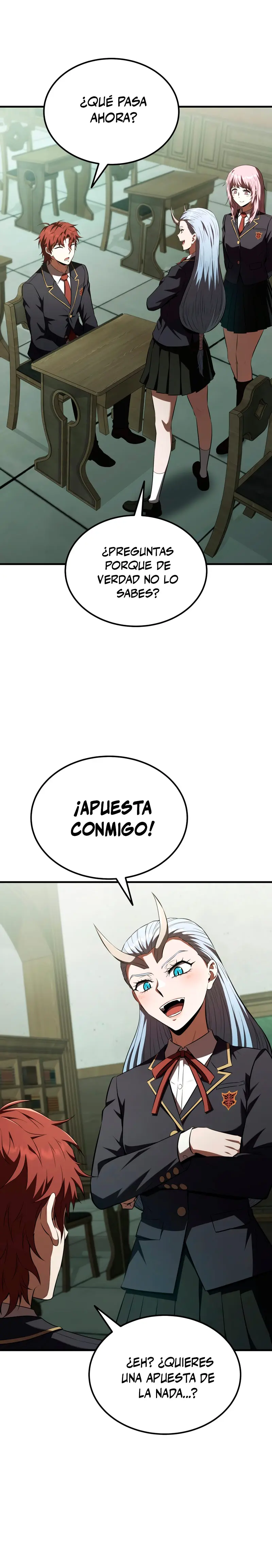 El villano de mirada cortante de la Academia Demoniaca capítulo 57, página 25