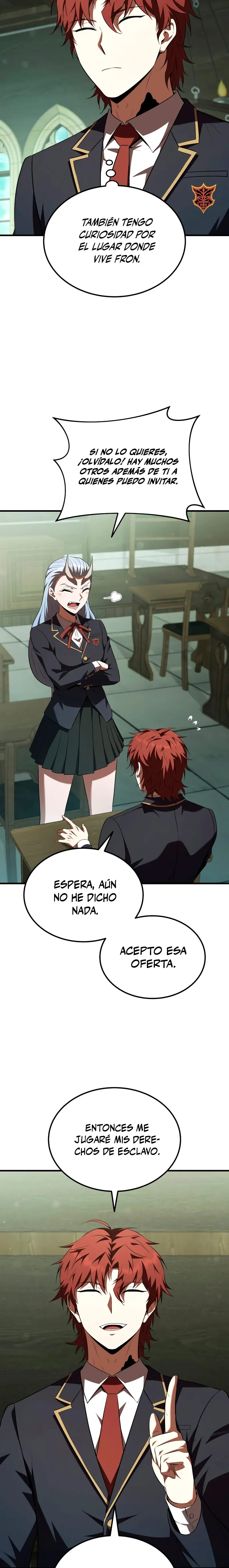 El villano de mirada cortante de la Academia Demoniaca capítulo 57, página 29