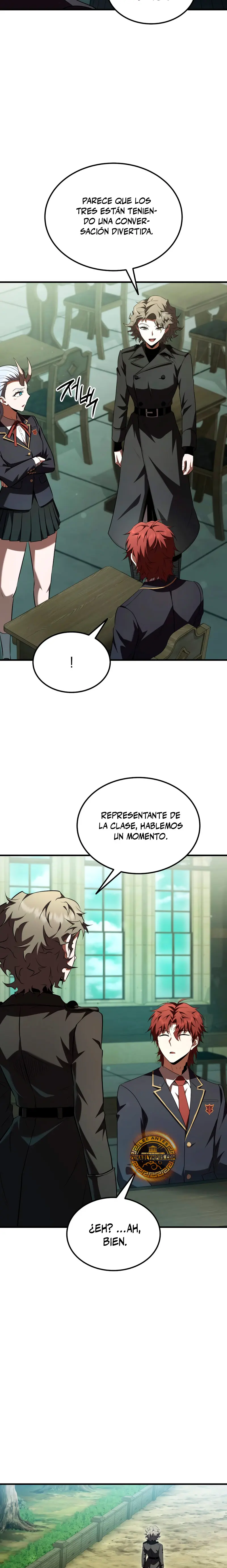 El villano de mirada cortante de la Academia Demoniaca capítulo 57, página 32