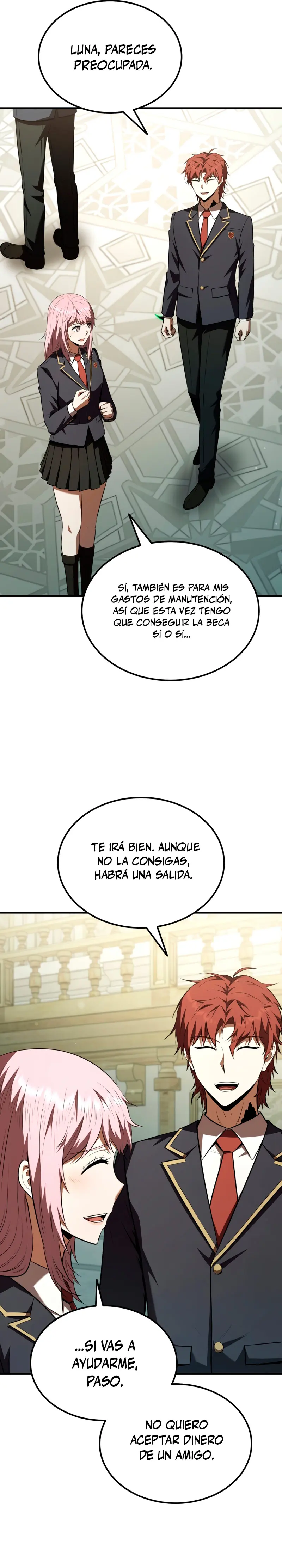 El villano de mirada cortante de la Academia Demoniaca capítulo 58, página 15