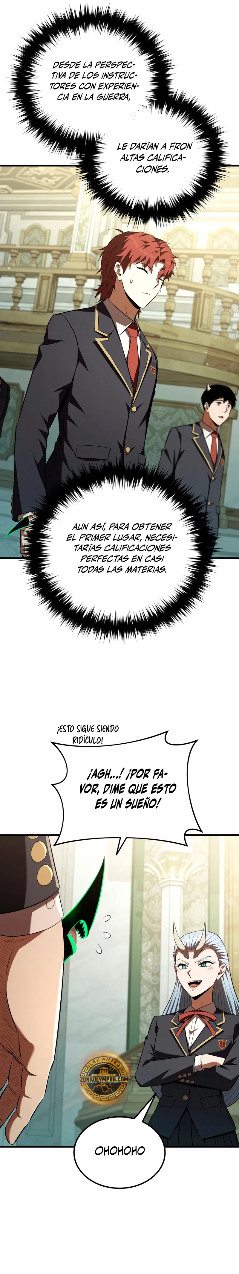 El villano de mirada cortante de la Academia Demoniaca capítulo 58, página 31