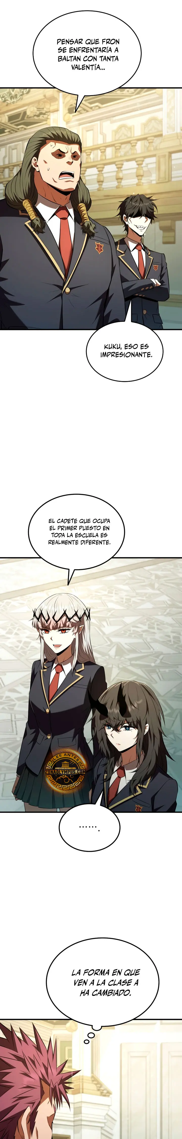 El villano de mirada cortante de la Academia Demoniaca capítulo 60, página 22