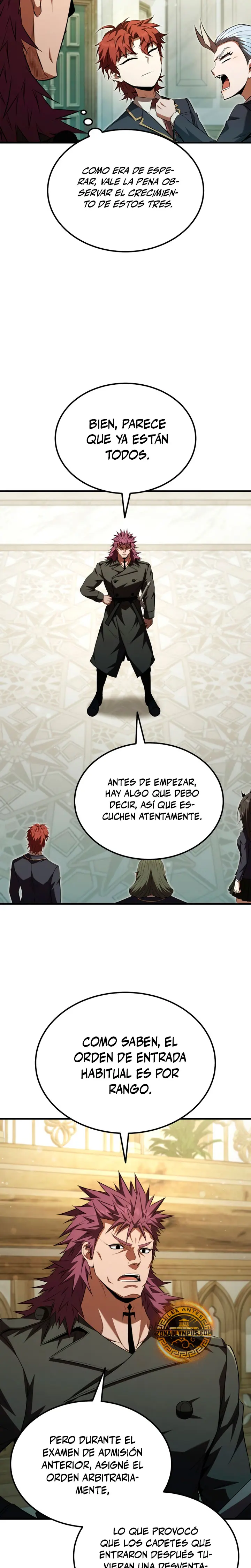 El villano de mirada cortante de la Academia Demoniaca capítulo 60, página 23