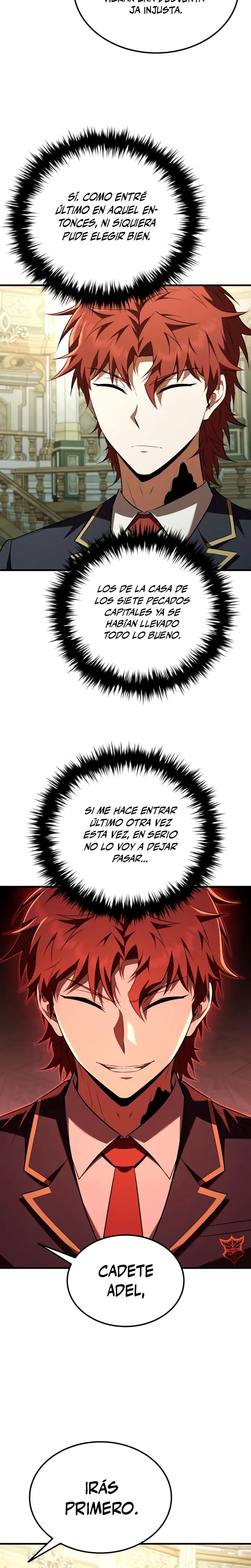 El villano de mirada cortante de la Academia Demoniaca capítulo 60, página 24