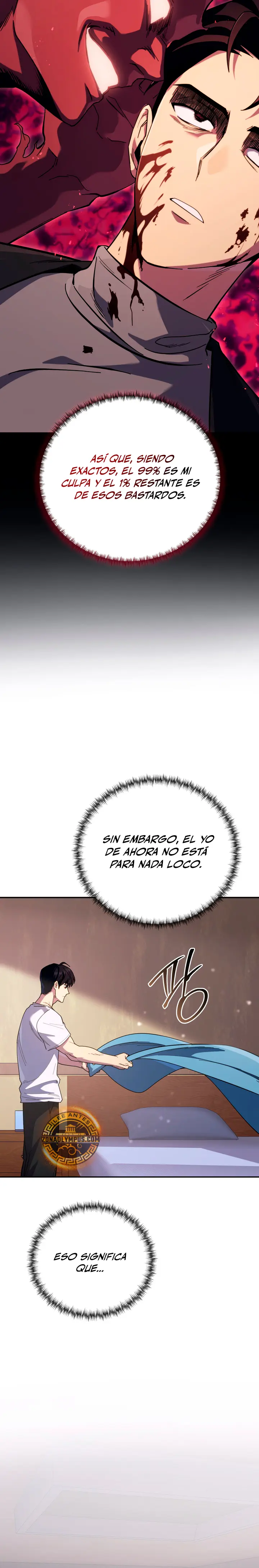 El villano loco recupera la cordura capítulo 2, página 6