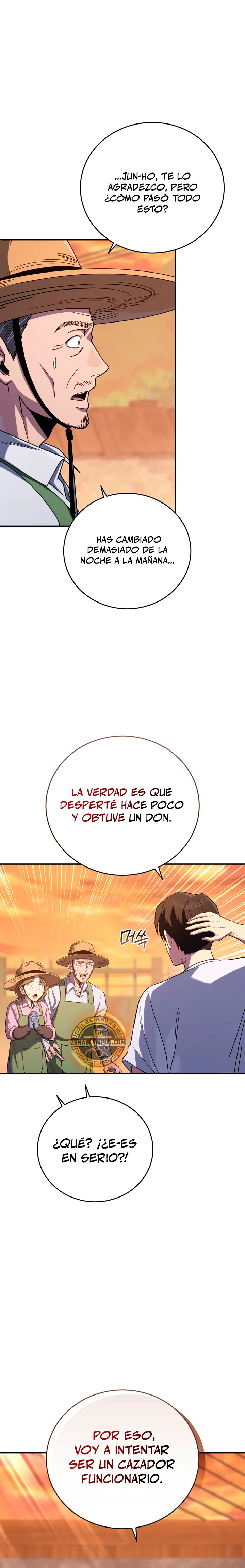 El villano loco recupera la cordura capítulo 2, página 18
