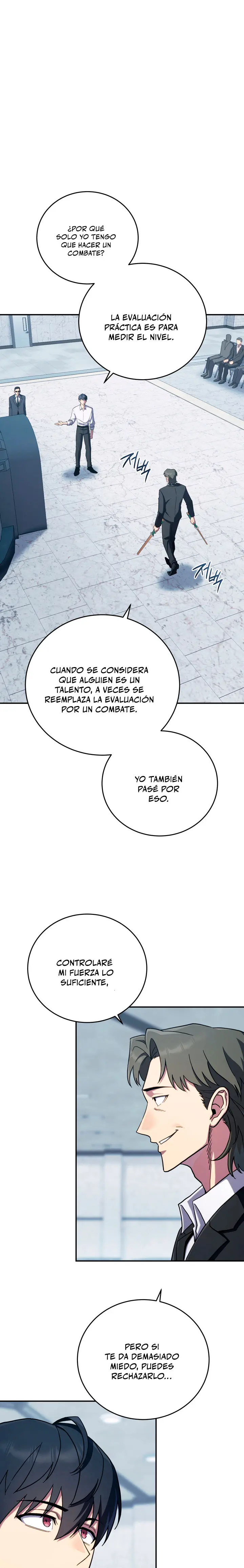 El villano loco recupera la cordura capítulo 4, página 1