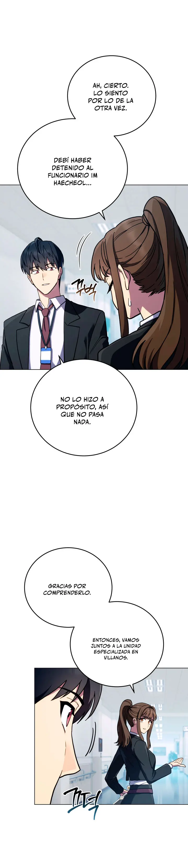 El villano loco recupera la cordura capítulo 4, página 29
