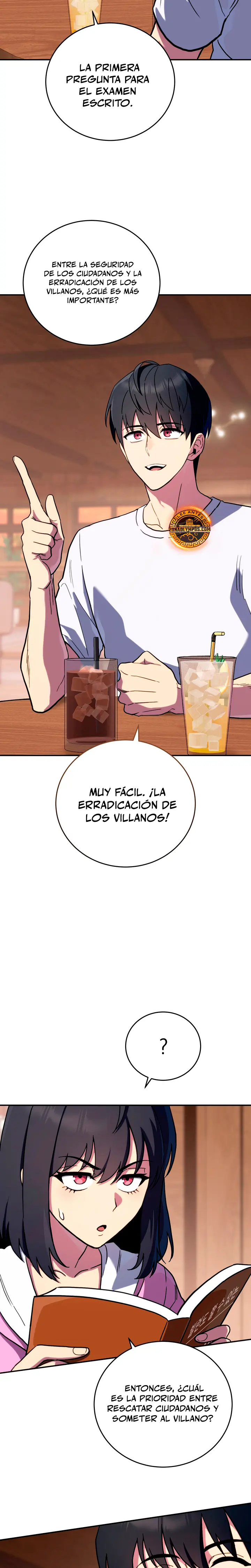 El villano loco recupera la cordura capítulo 3, página 14