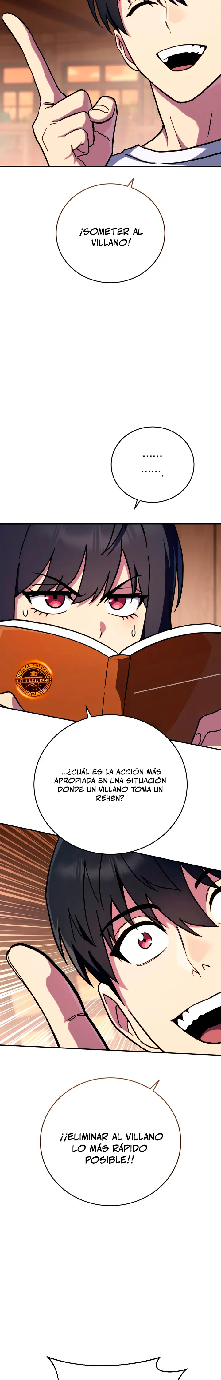 El villano loco recupera la cordura capítulo 3, página 15