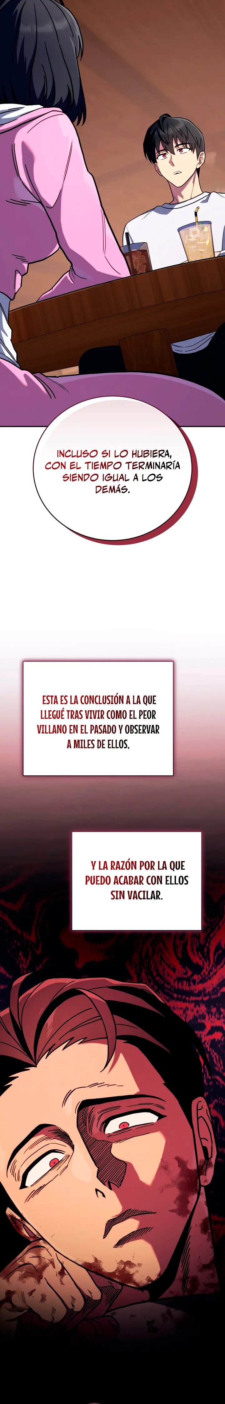 El villano loco recupera la cordura capítulo 3, página 18