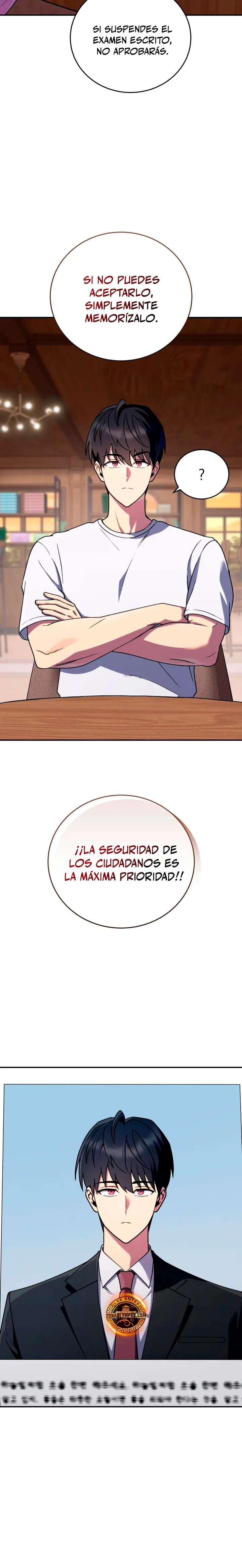 El villano loco recupera la cordura capítulo 3, página 21