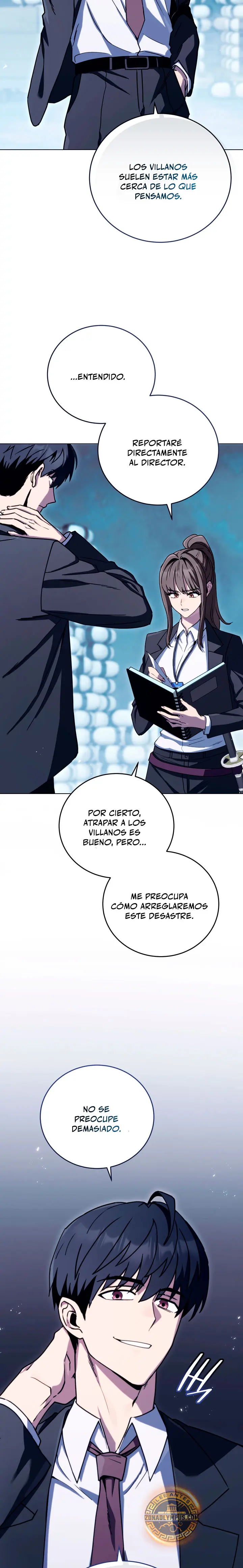 El villano loco recupera la cordura capítulo 6, página 21