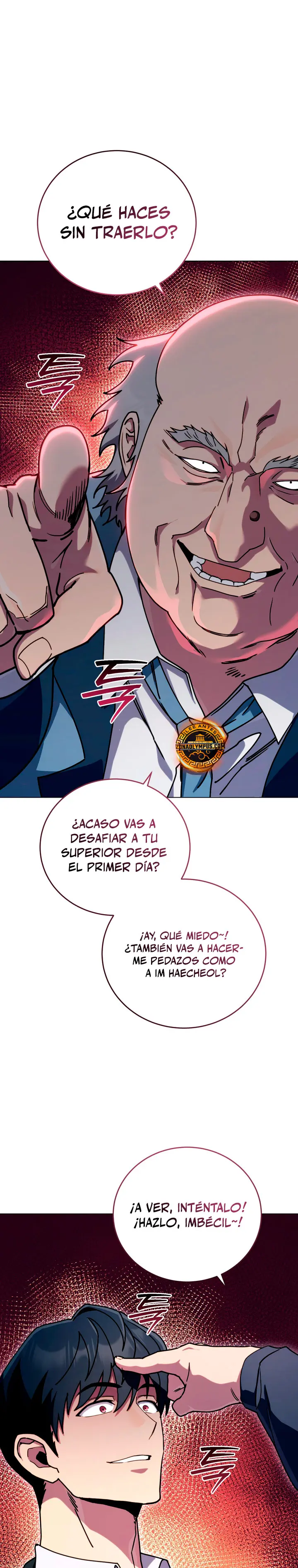 El villano loco recupera la cordura capítulo 5, página 2