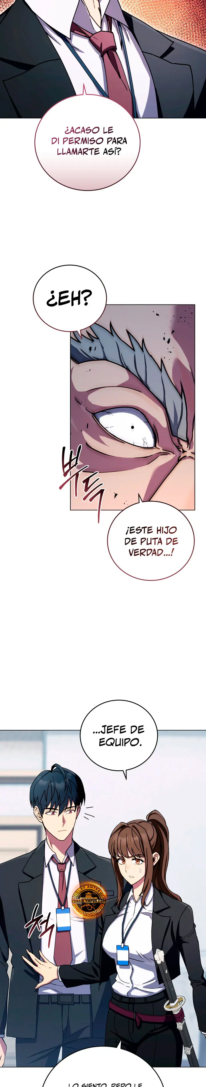 El villano loco recupera la cordura capítulo 5, página 3