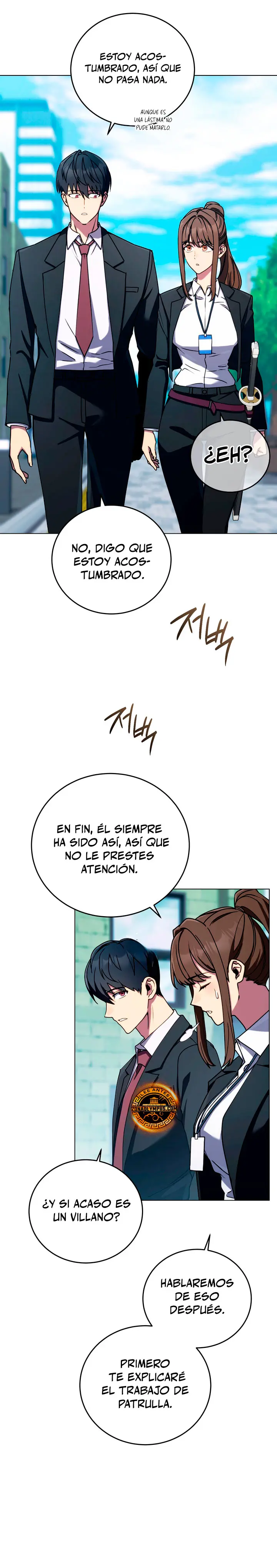 El villano loco recupera la cordura capítulo 5, página 7