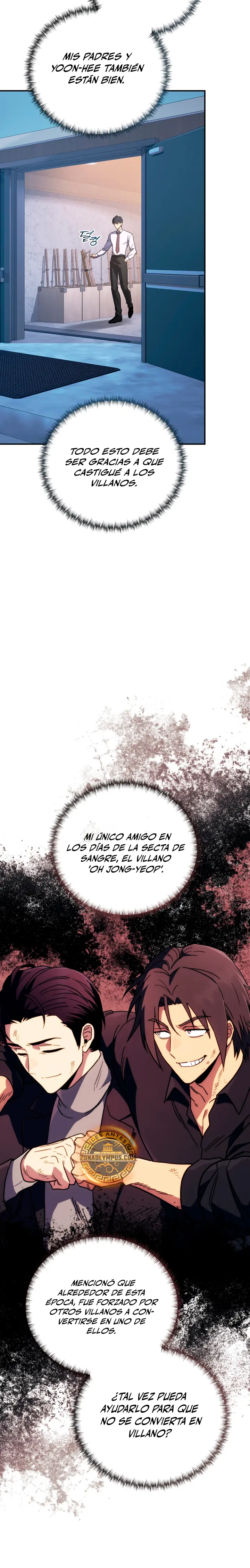 El villano loco recupera la cordura capítulo 9, página 18