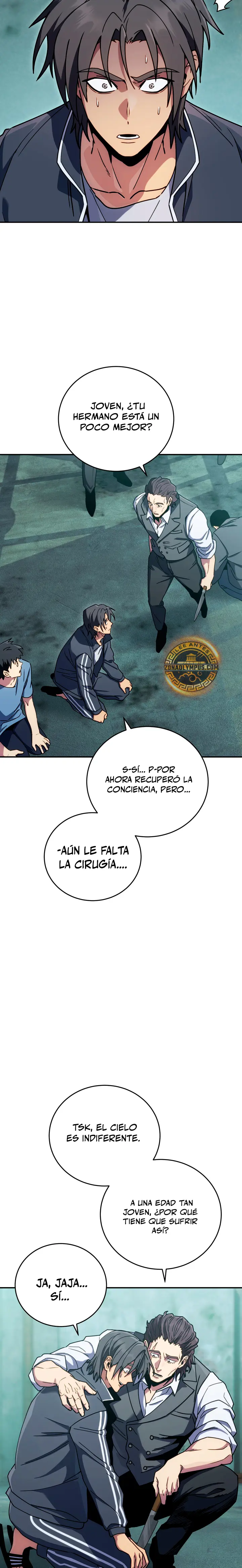 El villano loco recupera la cordura capítulo 9, página 28