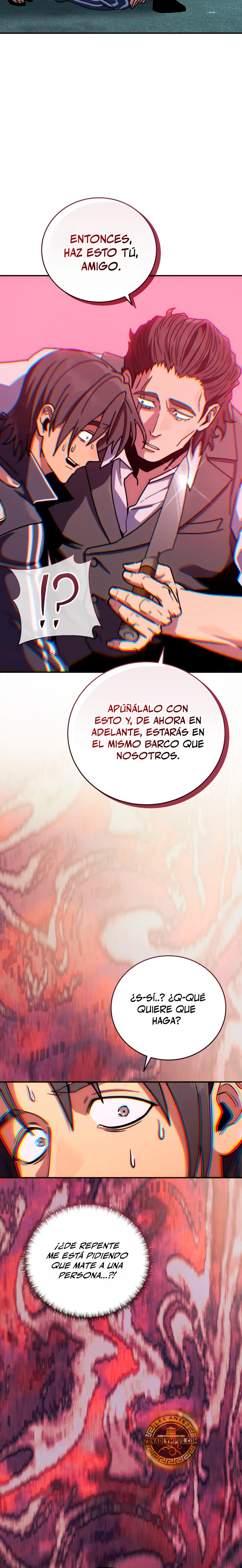 El villano loco recupera la cordura capítulo 9, página 29