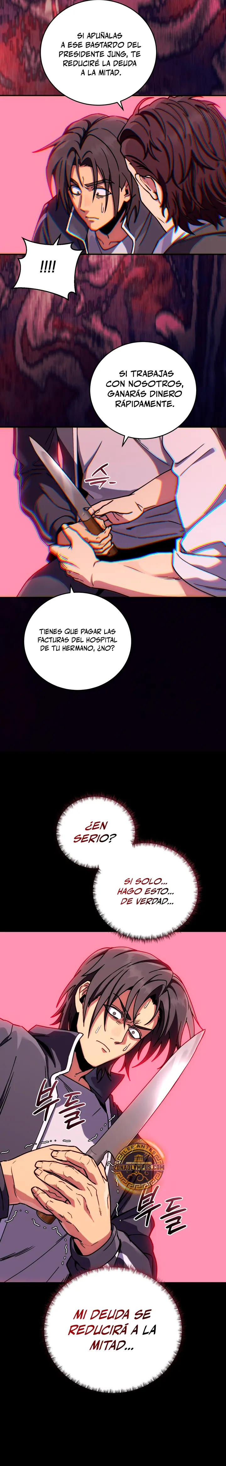 El villano loco recupera la cordura capítulo 9, página 30