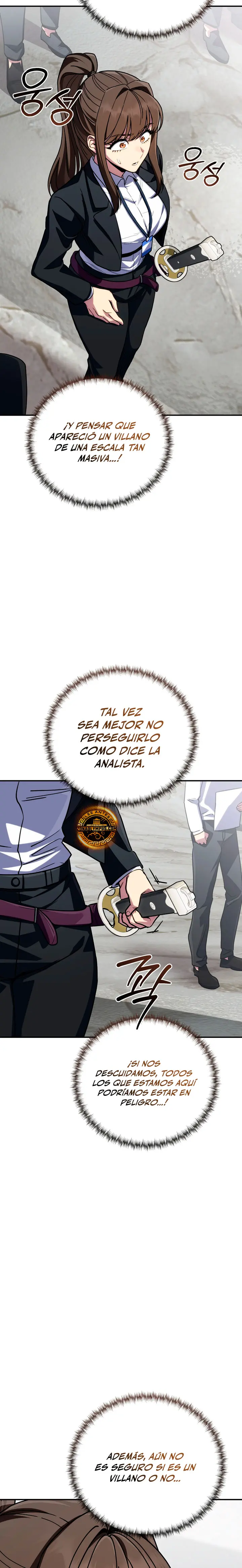 El villano loco recupera la cordura capítulo 11, página 22
