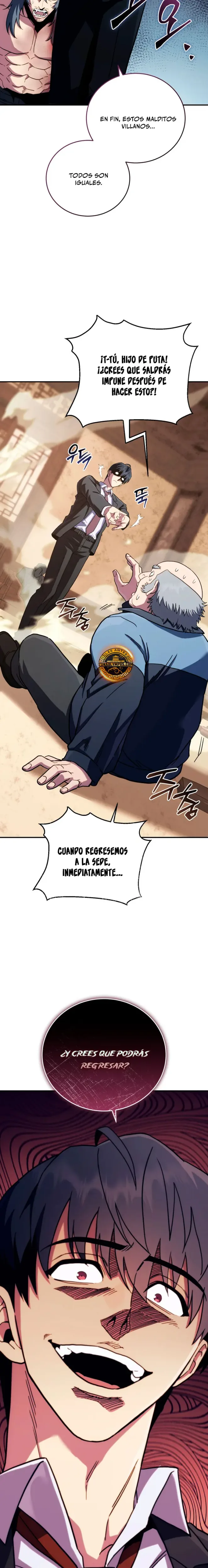 El villano loco recupera la cordura capítulo 7, página 17