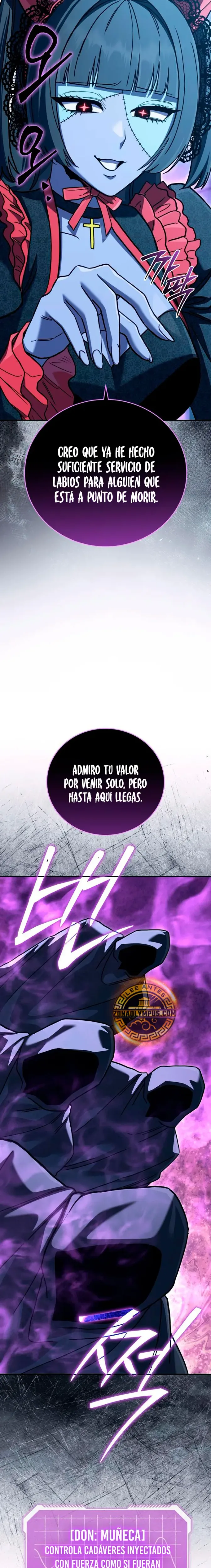 El villano loco recupera la cordura capítulo 13, página 19