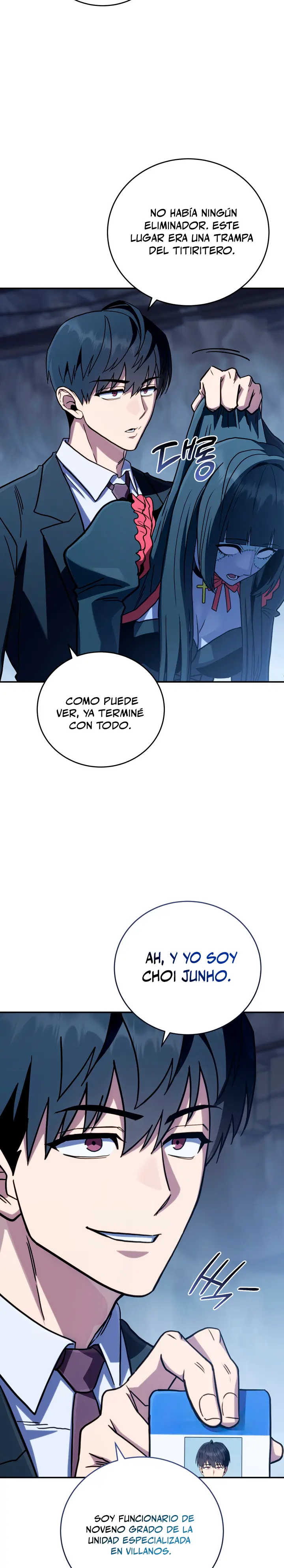 El villano loco recupera la cordura capítulo 14, página 21