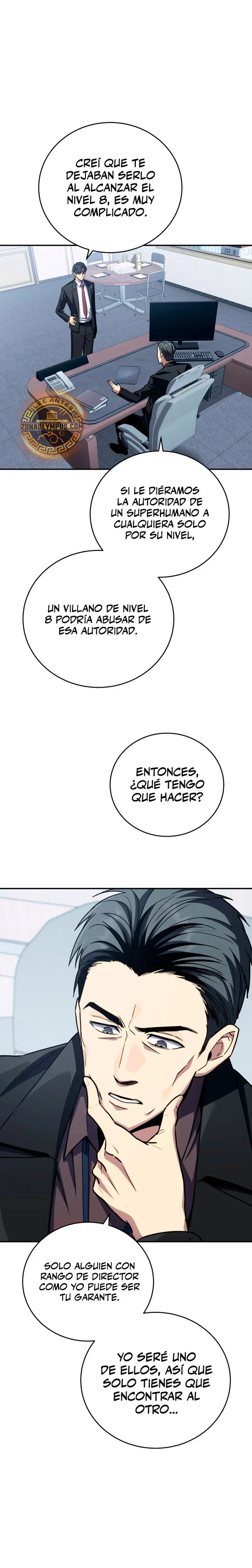 El villano loco recupera la cordura capítulo 15, página 21