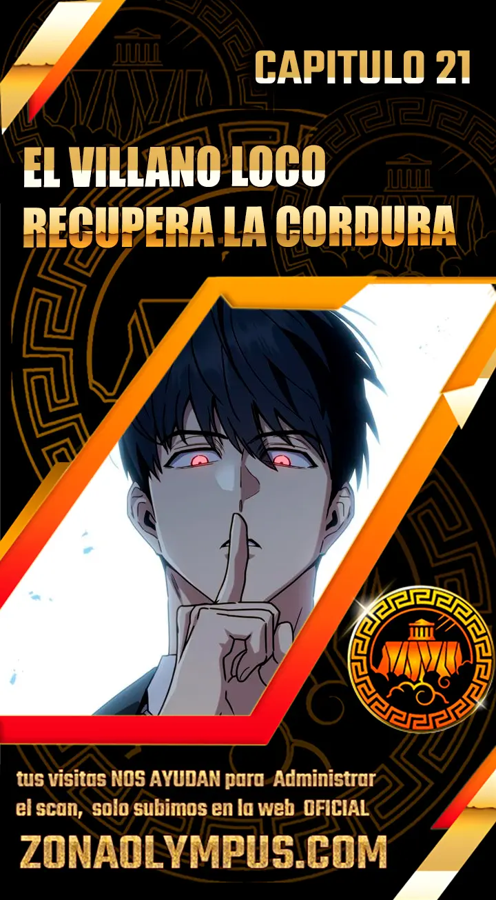 El villano loco recupera la cordura capítulo 21, página 1
