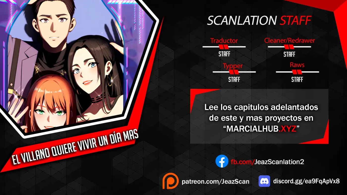 El Villano Quiere Vivir Un Día Más capítulo 8, página 1