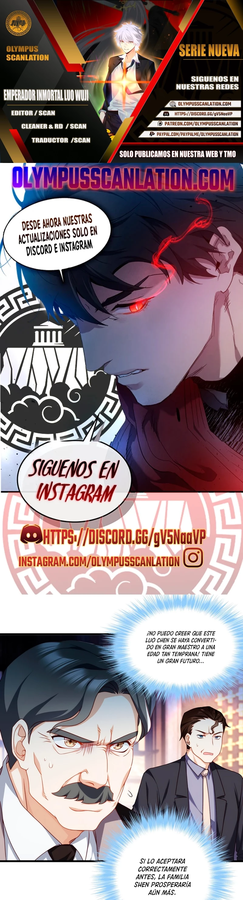 Emperador Inmortal Luo Wuji capítulo 136, página 1
