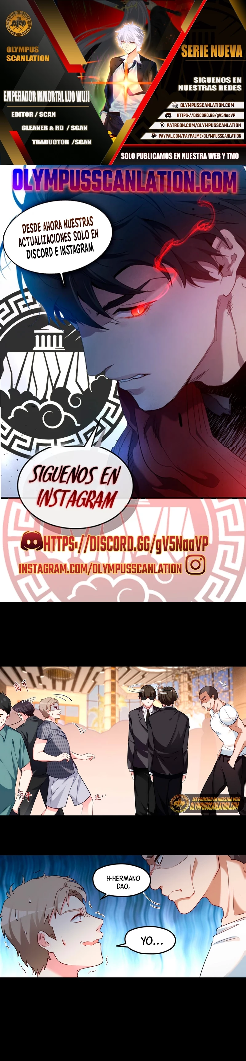 Emperador Inmortal Luo Wuji capítulo 16, página 1