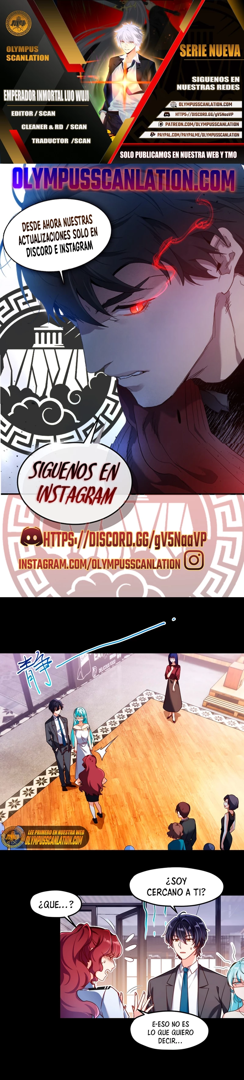 Emperador Inmortal Luo Wuji capítulo 36, página 1