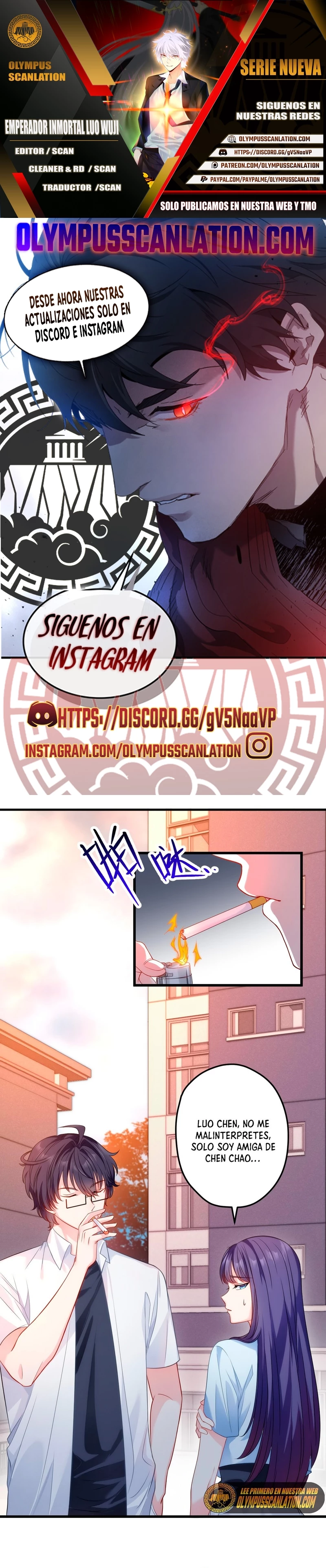 Emperador Inmortal Luo Wuji capítulo 6, página 1