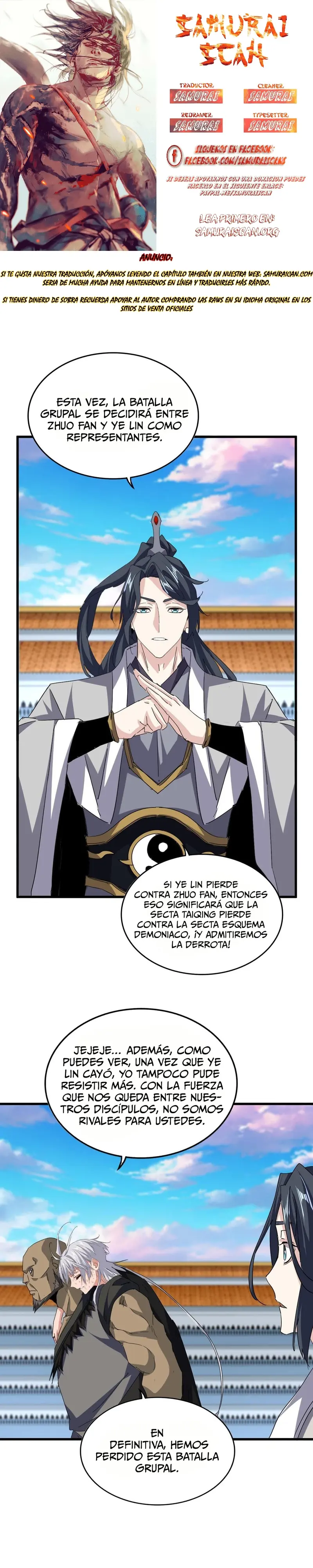 Emperador magico (magic emperor) capítulo 738, página 1