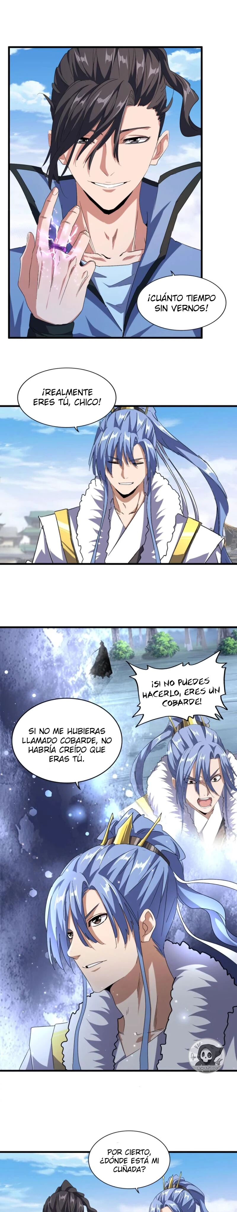 Emperador marcial de la luz y oscuridad capítulo 147, página 9