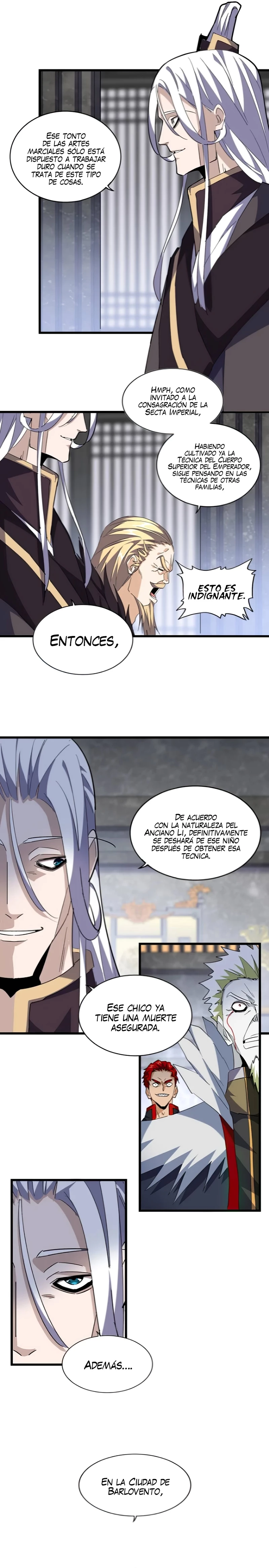 Emperador marcial de la luz y oscuridad capítulo 220, página 10