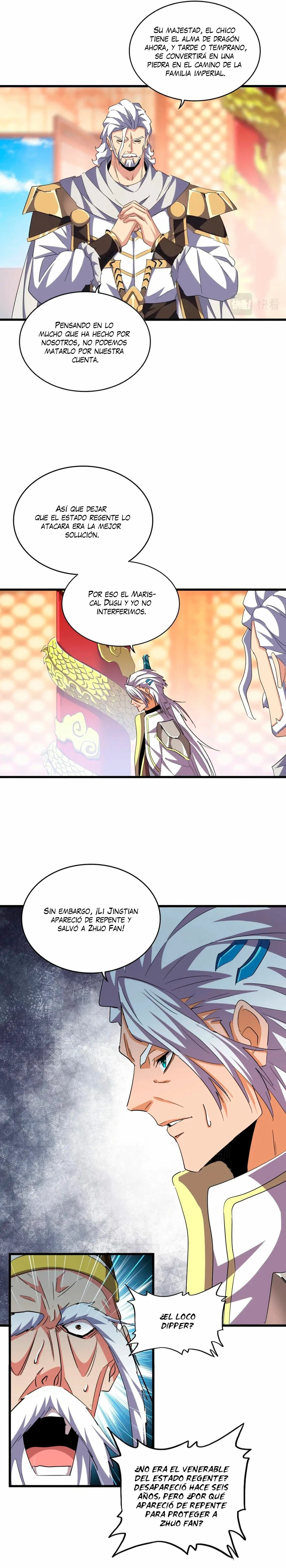 Emperador marcial de la luz y oscuridad capítulo 373, página 8