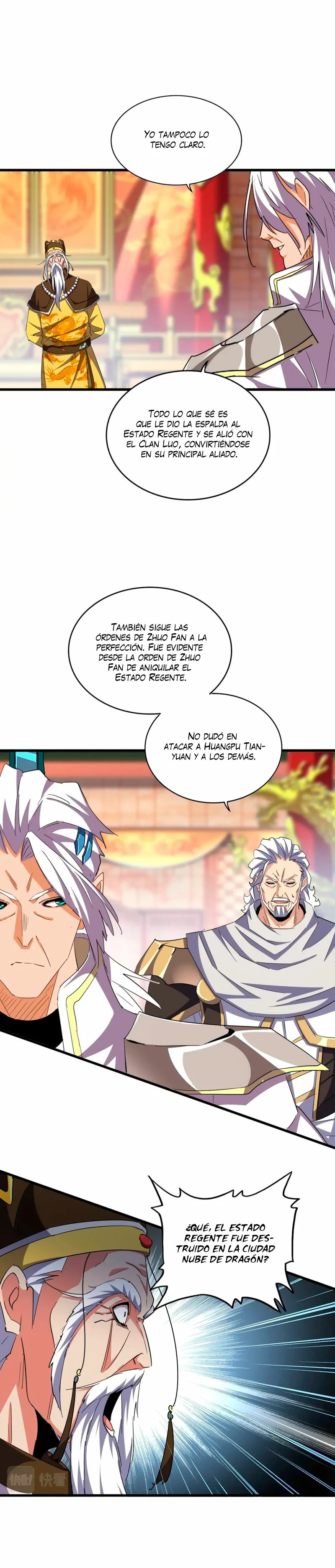 Emperador marcial de la luz y oscuridad capítulo 373, página 9