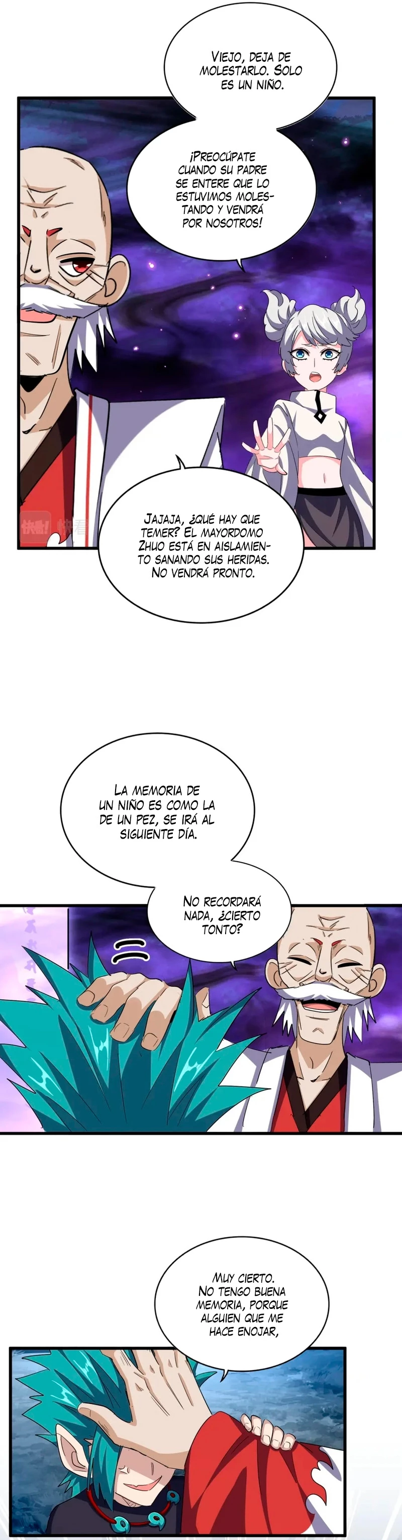 Emperador marcial de la luz y oscuridad capítulo 374, página 9